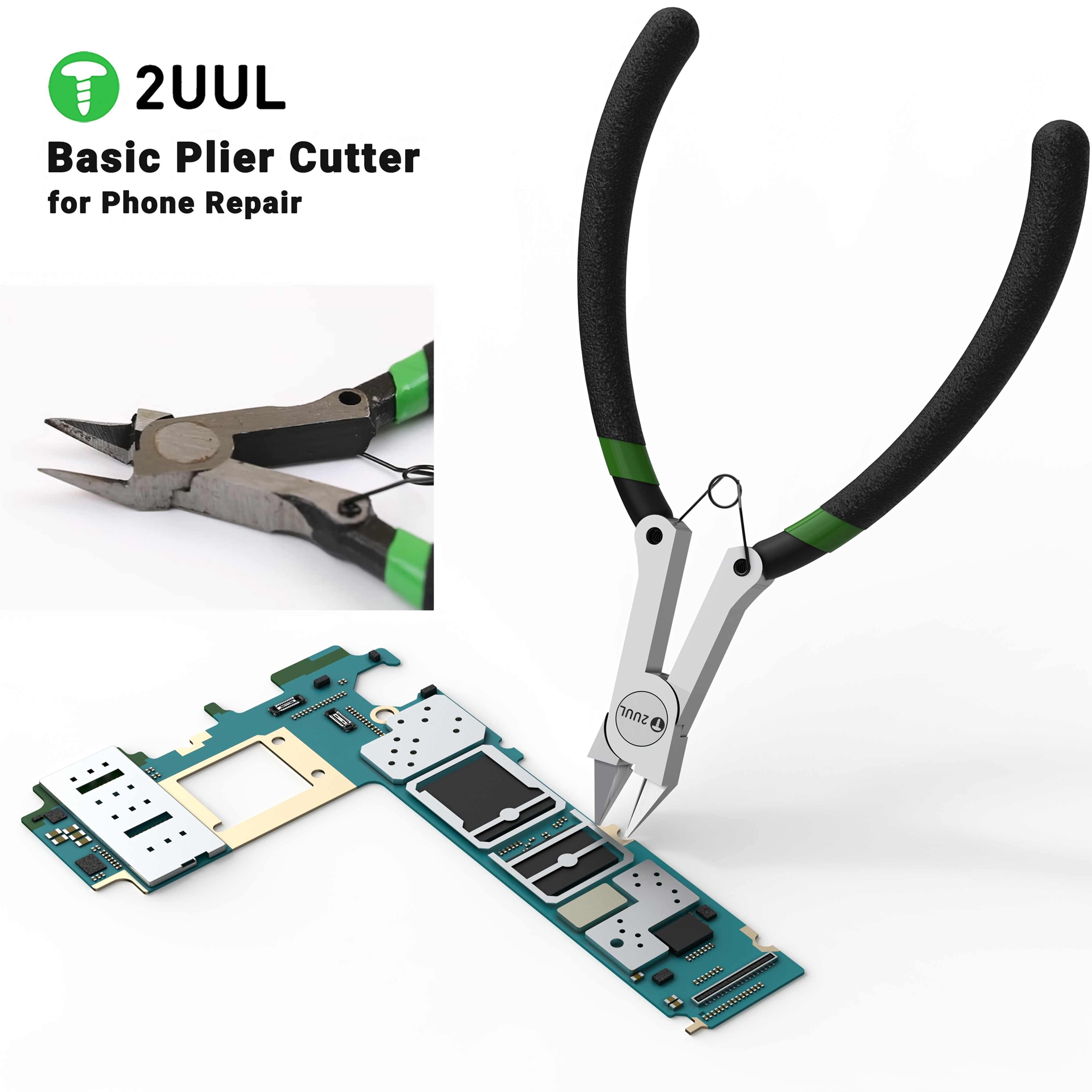 Electronics Repair Basics - 2UUL DA83 High Precision Diagonal Cutter