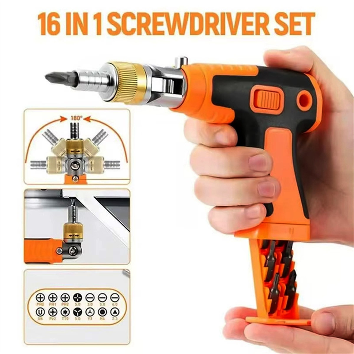 Electronic Repairing - Y31A Ratchet Screw Driver 180 Degree