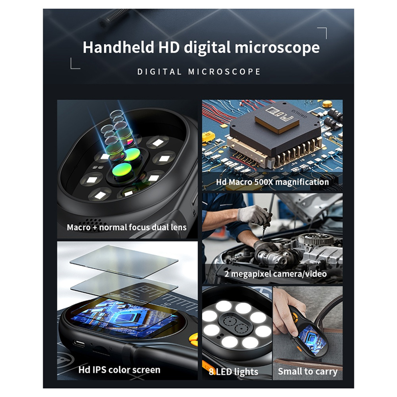 ABSY Video Coins Digital Micro - огляд і ціна Electronics Repair Microscope