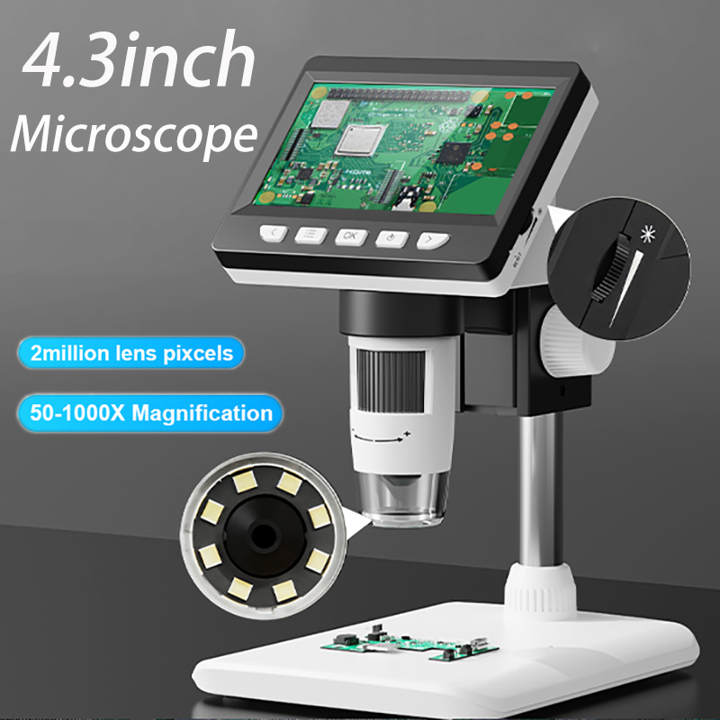 Digital Microscope with 4.3inc - огляд і ціна Electronics Repair Microscope