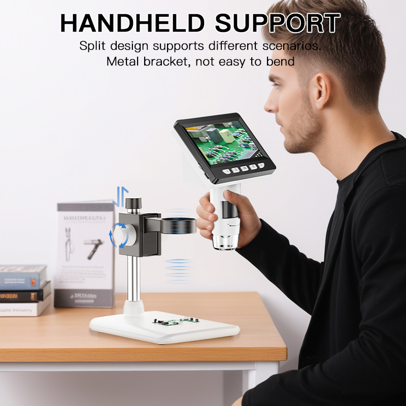 Digital Microscope with 4.3inc - огляд і ціна Electronics Repair Microscope