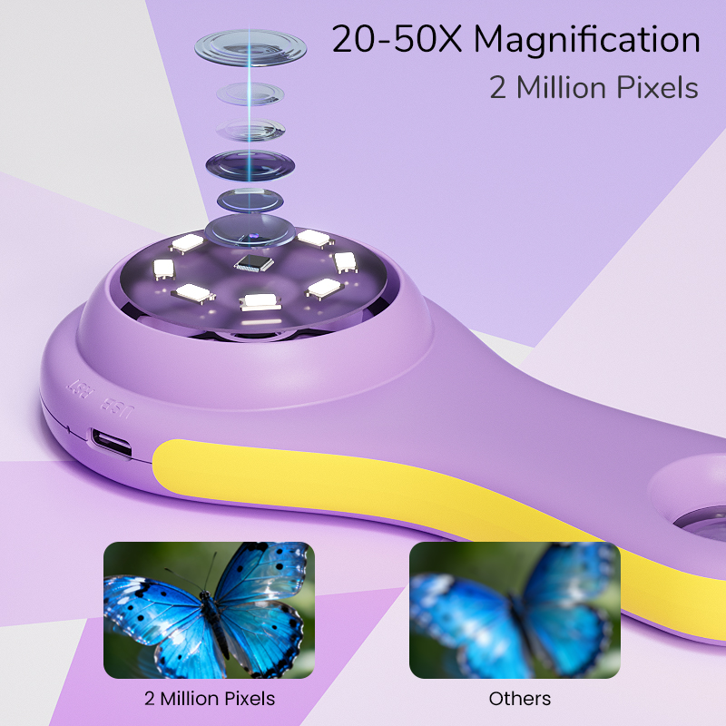 2.0'' IPS Digital Magnifier HD - огляд і ціна Electronics Repair Microscope