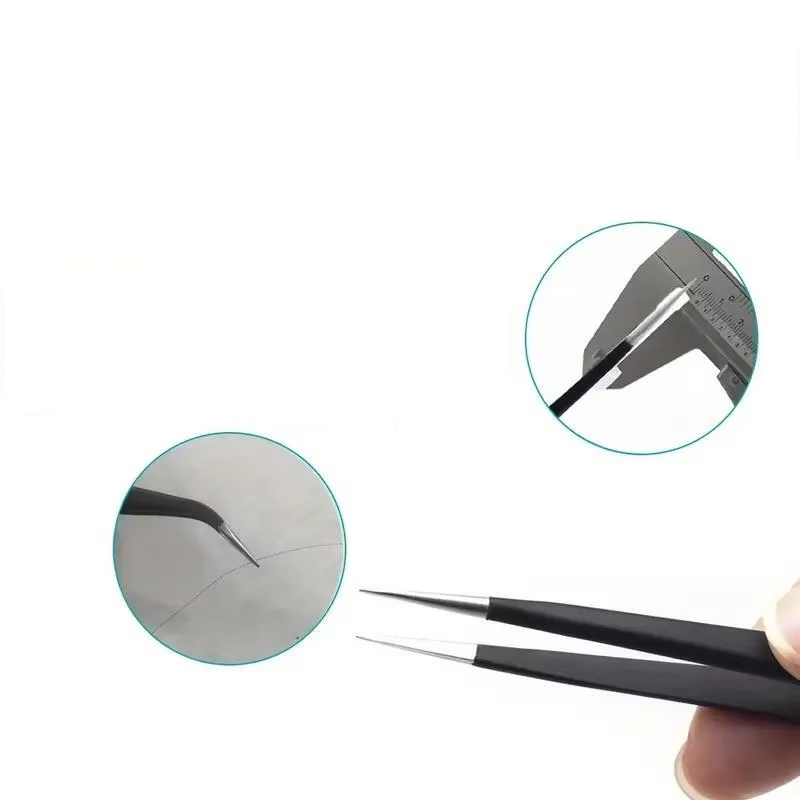NEW 6pcs Precision Long Tweeze - огляд і ціна Electronics Repair Equipment