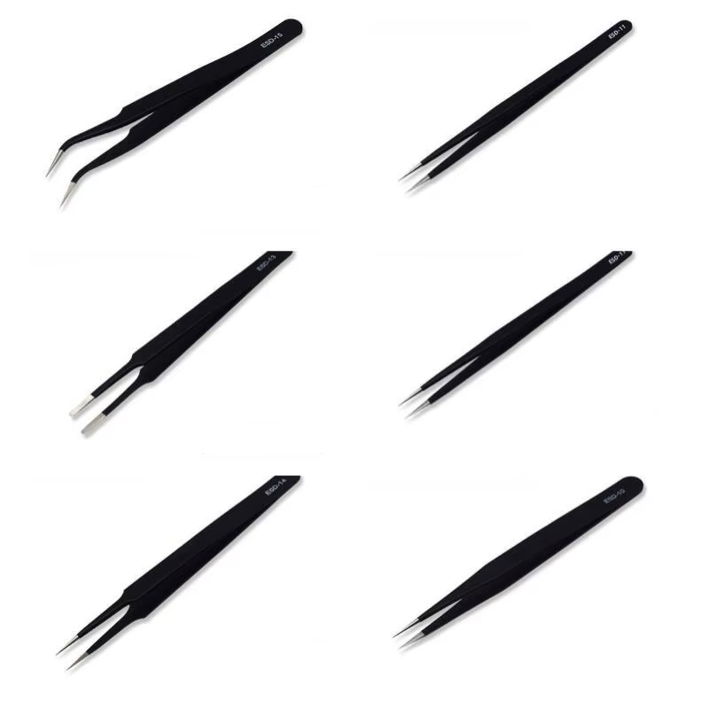 NEW 6pcs Precision Long Tweeze - огляд і ціна Electronics Repair Equipment